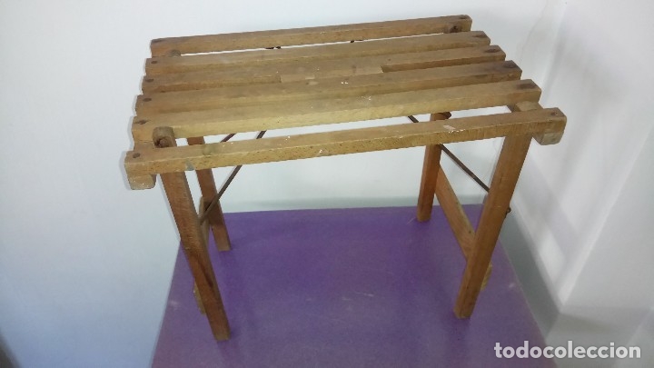 Arte: SILLA PLEGABLE de PINTOR. - Foto 7