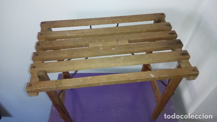Arte: SILLA PLEGABLE de PINTOR. - Foto 8