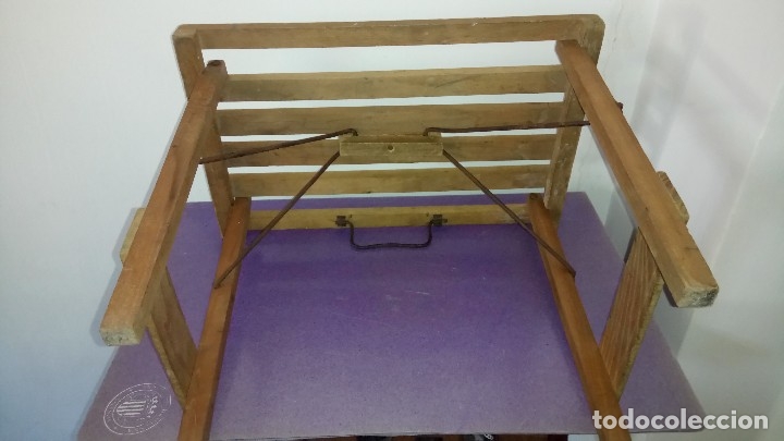 Arte: SILLA PLEGABLE de PINTOR. - Foto 9