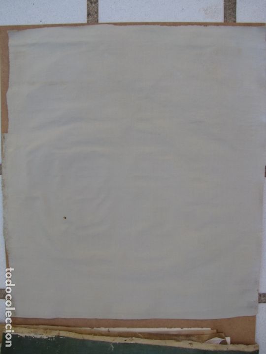 Arte: Lienzo en blanco S XIX - Foto 1