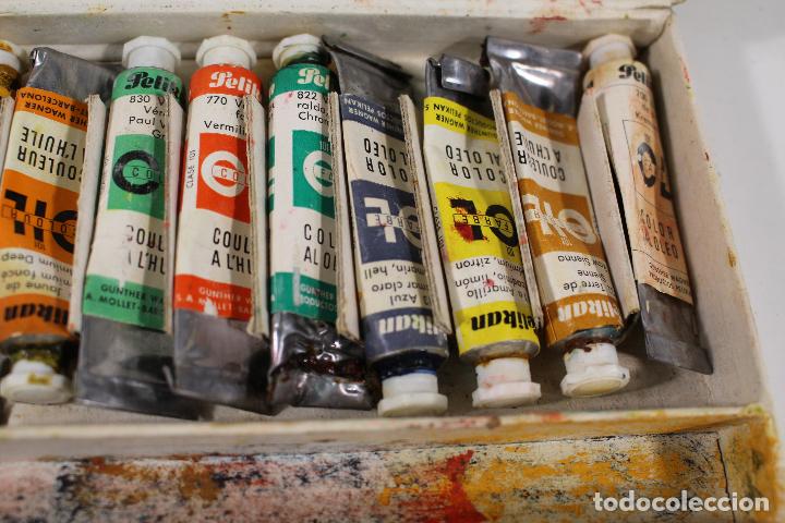 Arte: caja de oleos pelikan - Foto 2