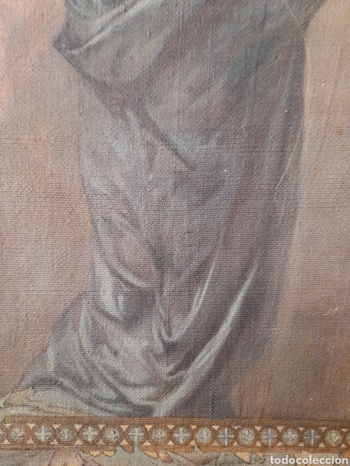 Arte: Antiguo tapiz modernista - Foto 4