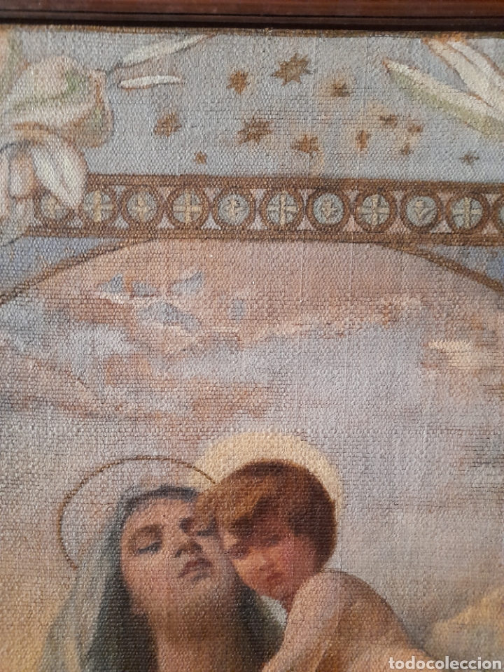 Arte: Antiguo tapiz modernista - Foto 6