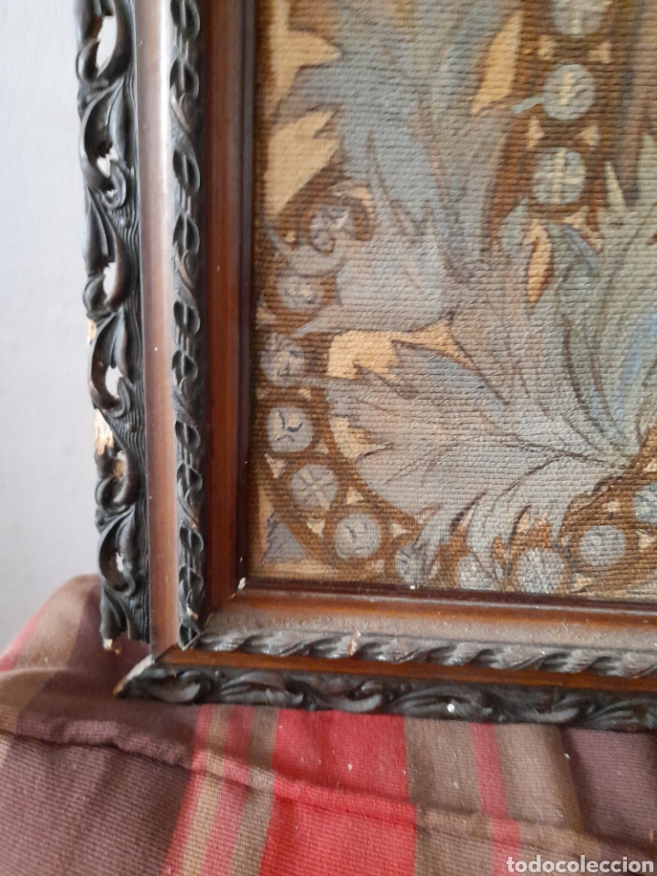 Arte: Antiguo tapiz modernista - Foto 9