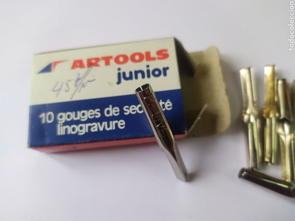 Arte: 10 plumillas para lin&oacute;leo Artools Junior - Foto 2