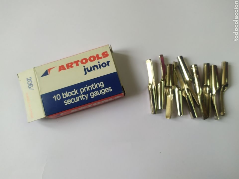 Arte: 10 plumillas para lin&oacute;leo Artools Junior - Foto 1