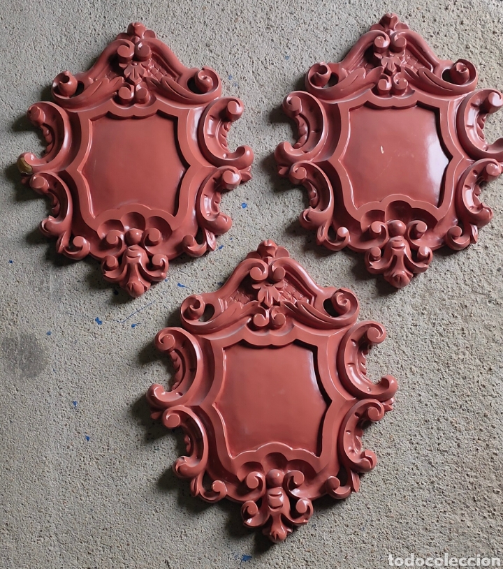 Arte: 3 Escudos de madera - Foto 2