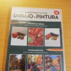 Arte: CURSO PRÁCTICO DE DIBUJO Y PINTURA Nº 15 (TÉCNICAS VARIAS / FUNDAMENTOS) DVD PRECINTADO