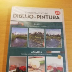 Arte: CURSO PRÁCTICO DE DIBUJO Y PINTURA Nº 40 (ÓLEO / ACUARELA) DVD PRECINTADO. Lote 310643568