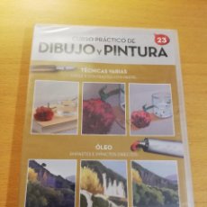 Arte: CURSO PRÁCTICO DE DIBUJO Y PINTURA Nº 23 (TÉCNICAS VARIAS / ÓLEO) DVD PRECINTADO