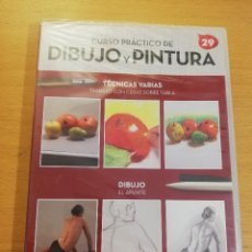 Arte: CURSO PRÁCTICO DE DIBUJO Y PINTURA Nº 29 (TÉCNICAS VARIAS / DIBUJO) DVD PRECINTADO