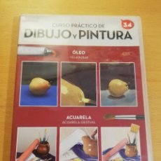 Arte: CURSO PRÁCTICO DE DIBUJO Y PINTURA Nº 34 (ÓLEO / ACUARELA) DVD