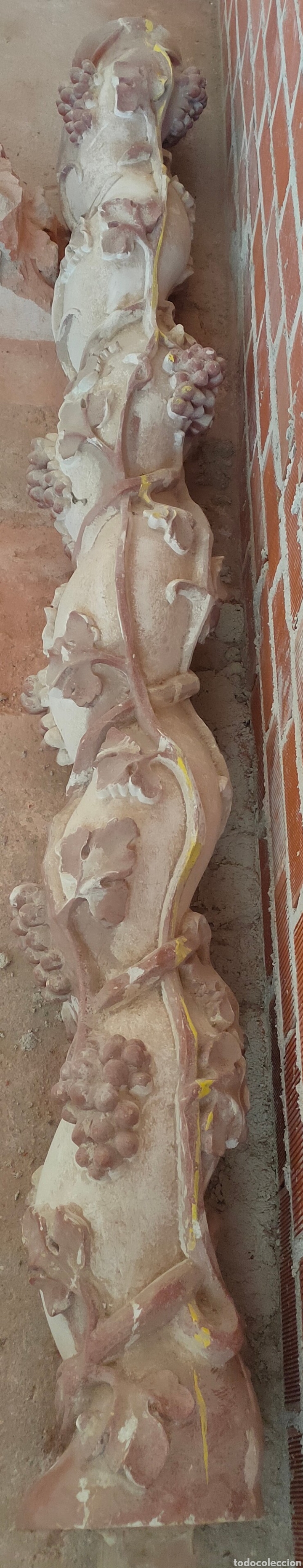 Arte: Columna barroca tallada - Foto 1