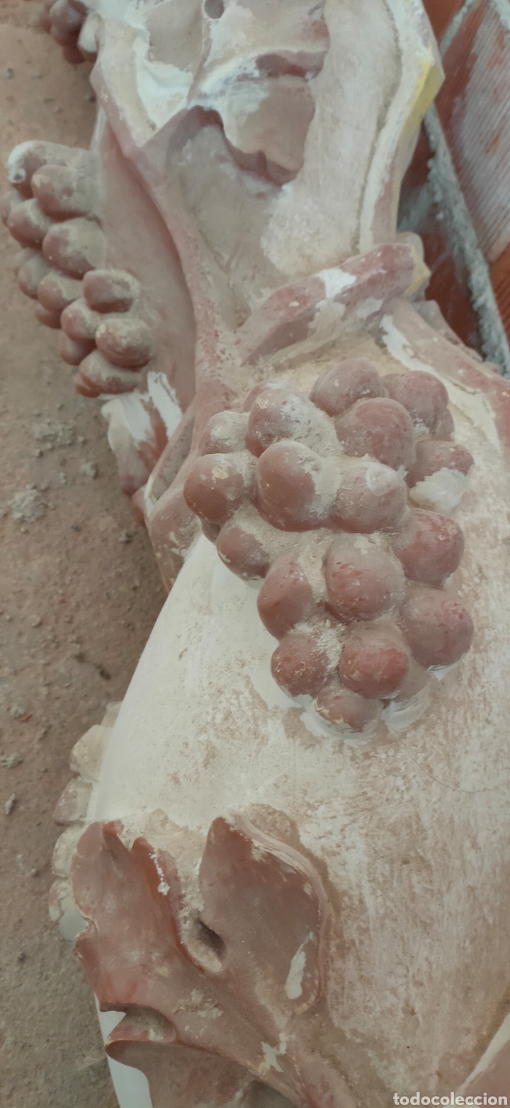 Arte: Columna barroca tallada - Foto 3