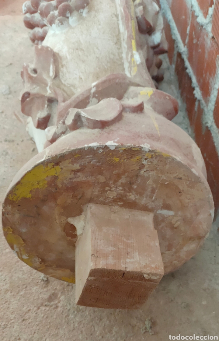 Arte: Columna barroca tallada - Foto 4
