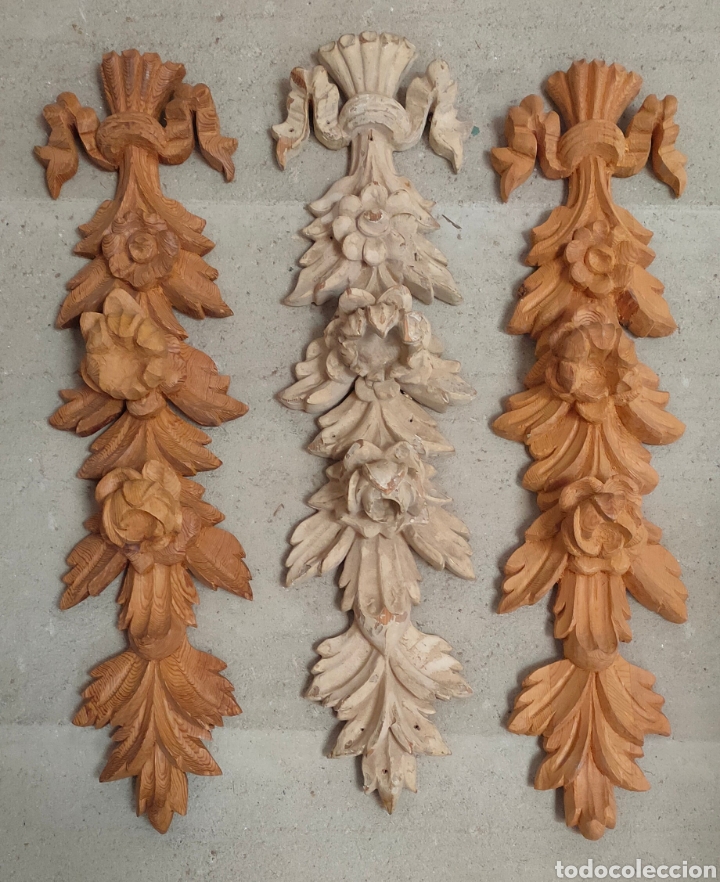 Arte: 3 Adornos de madera - Foto 2