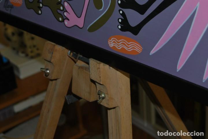 Arte: CABALLETE TELESC&Oacute;PICO DE MADERA - PINTOR - Foto 3