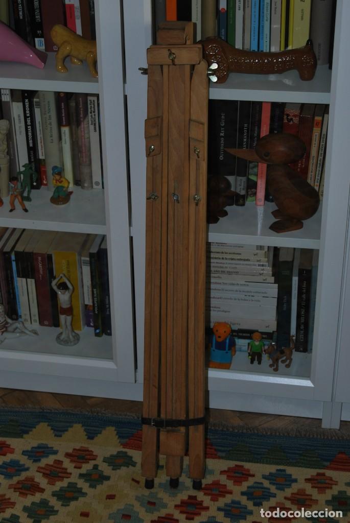 Arte: CABALLETE TELESC&Oacute;PICO DE MADERA - PINTOR - Foto 11