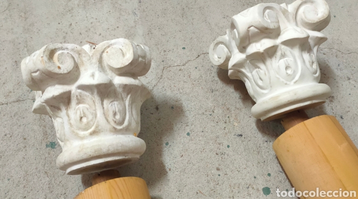 Arte: 2 Columnas de madera - Foto 3