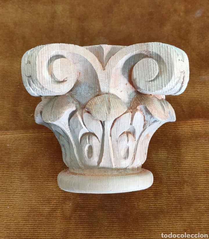 Arte: 9 Capiteles de madera - Foto 1