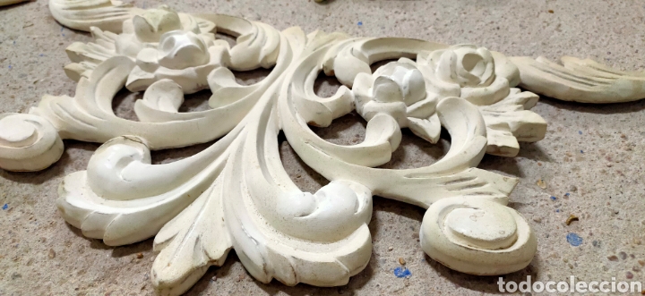 Arte: 7 Adornos tallados en madera - Foto 2