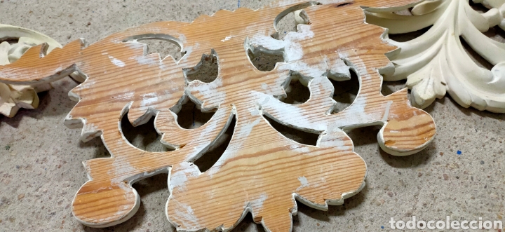 Arte: 7 Adornos tallados en madera - Foto 3