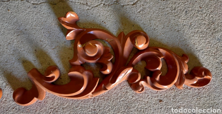 Arte: Pareja de adornos de madera - Foto 3
