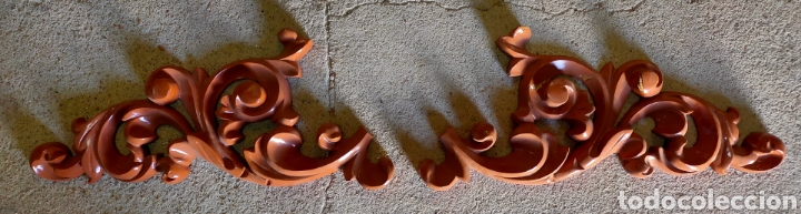 Arte: Pareja de adornos de madera - Foto 1