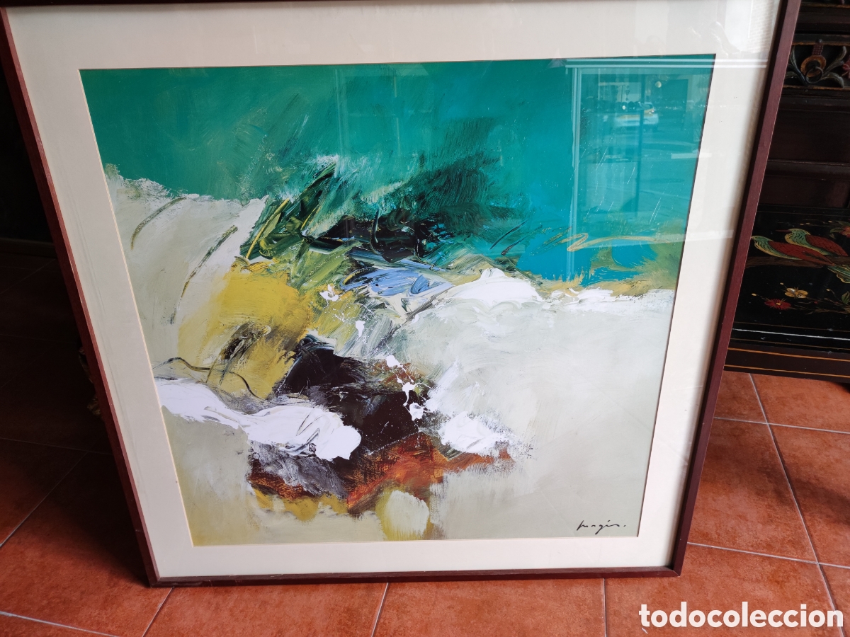 Arte: Cuadro abstracto fdo. - Foto 1