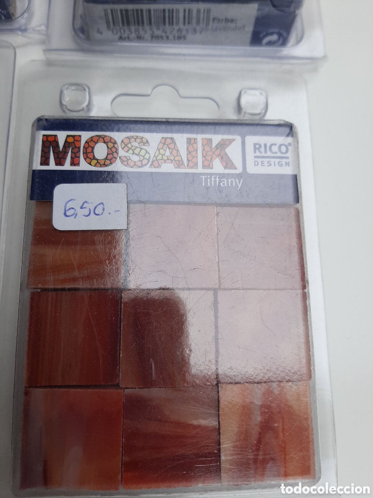 Arte: Lote cristales tiffany y etc. - Foto 2