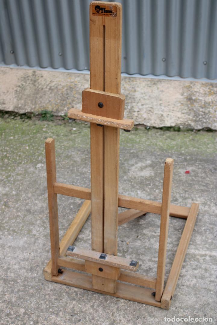 Arte: caballete atril de pintor - Foto 4