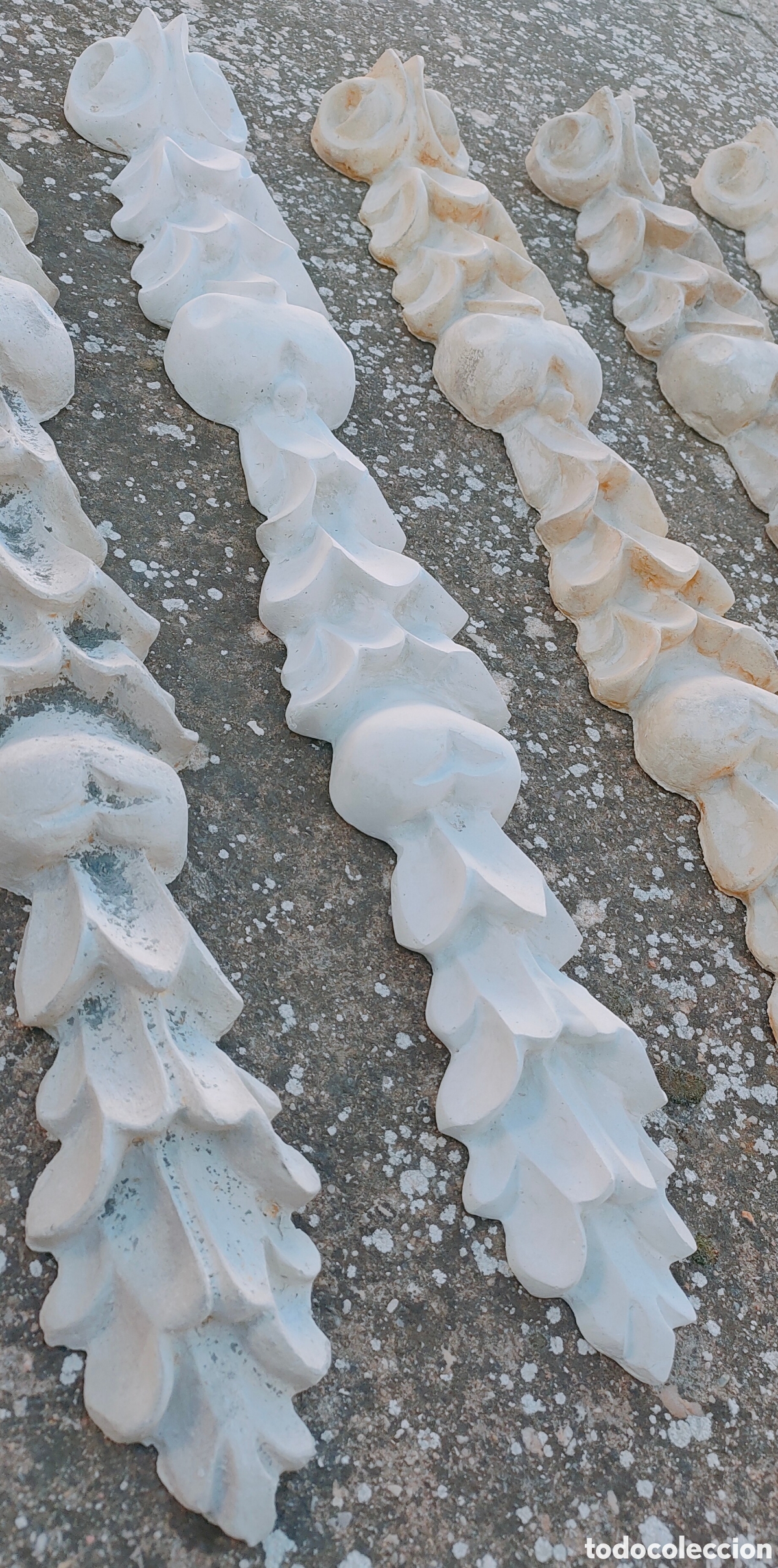Arte: 13 adornos barrocos de pasta-madera - Foto 2