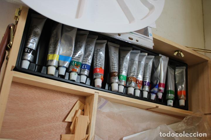 Arte: caballete caja pintor - Foto 6