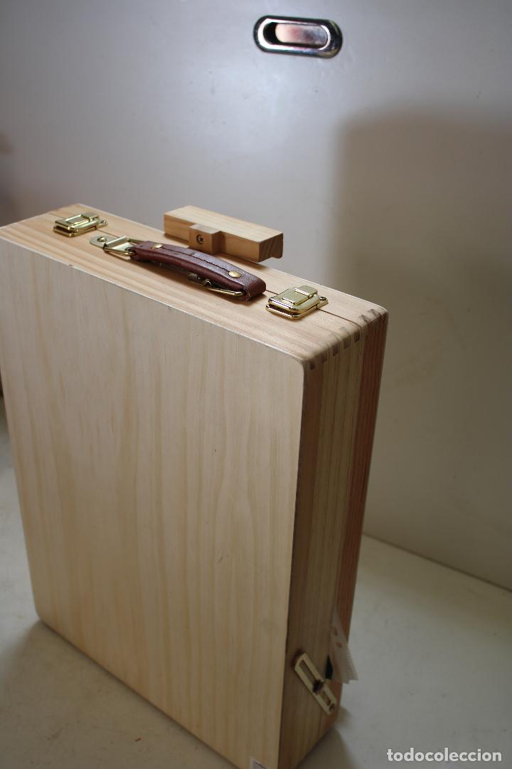 Arte: caballete caja pintor - Foto 9