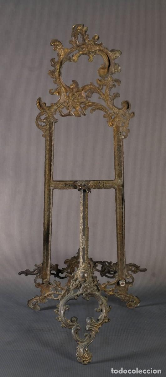 Arte: Caballete de metal de finales del siglo XIX - Foto 2