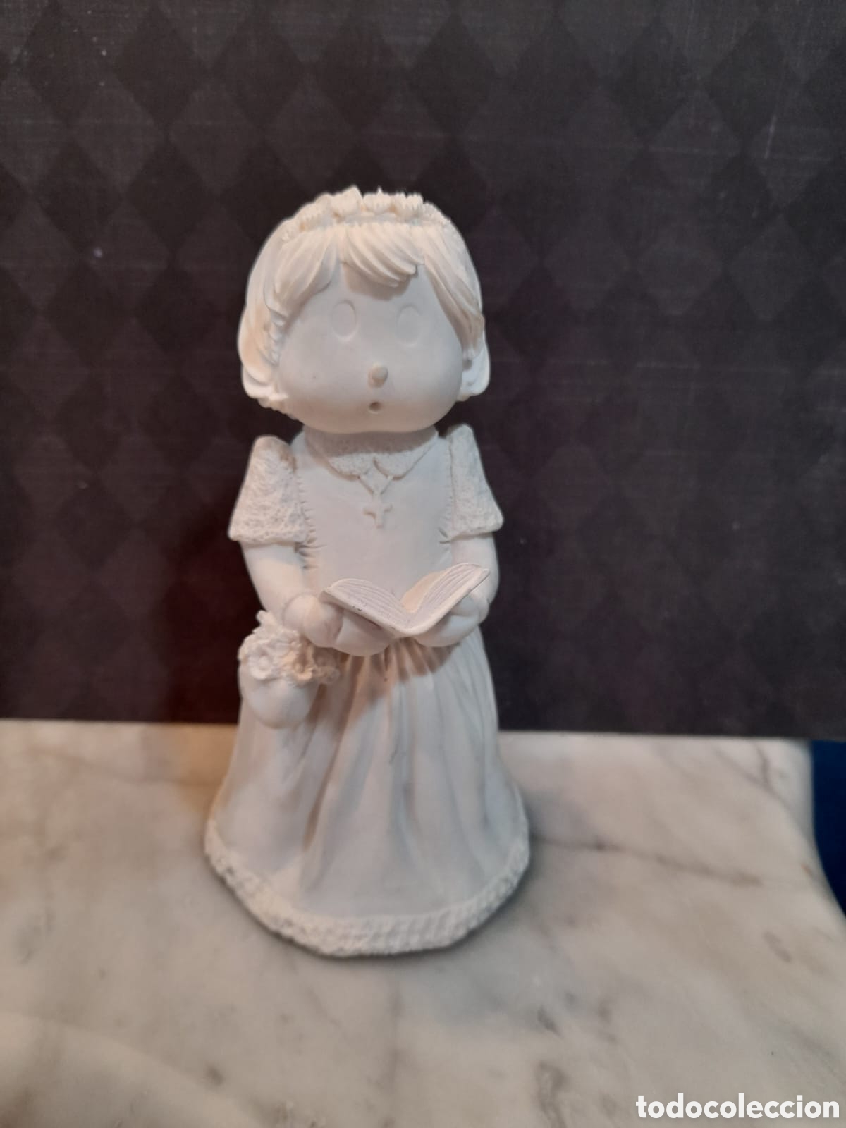 Arte: Mu&ntilde;eca Comuni&oacute;n Cuqui para pintar. - Foto 1