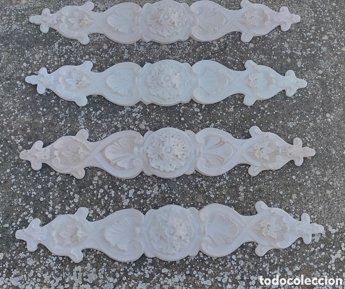 Arte: Cuatro adornos de pasta-madera - Foto 1