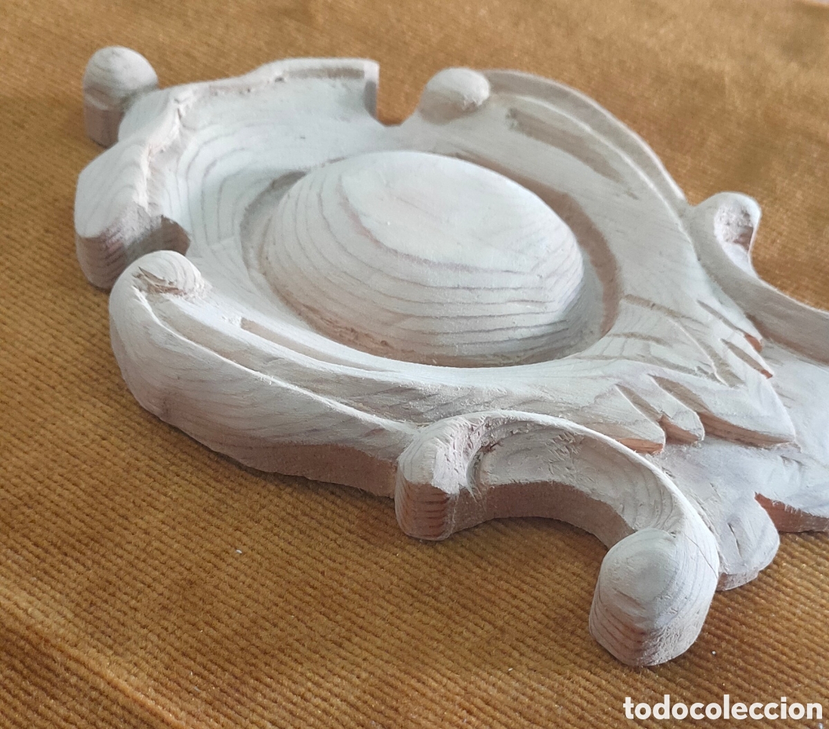 Arte: Escudo tallado en madera - Foto 2