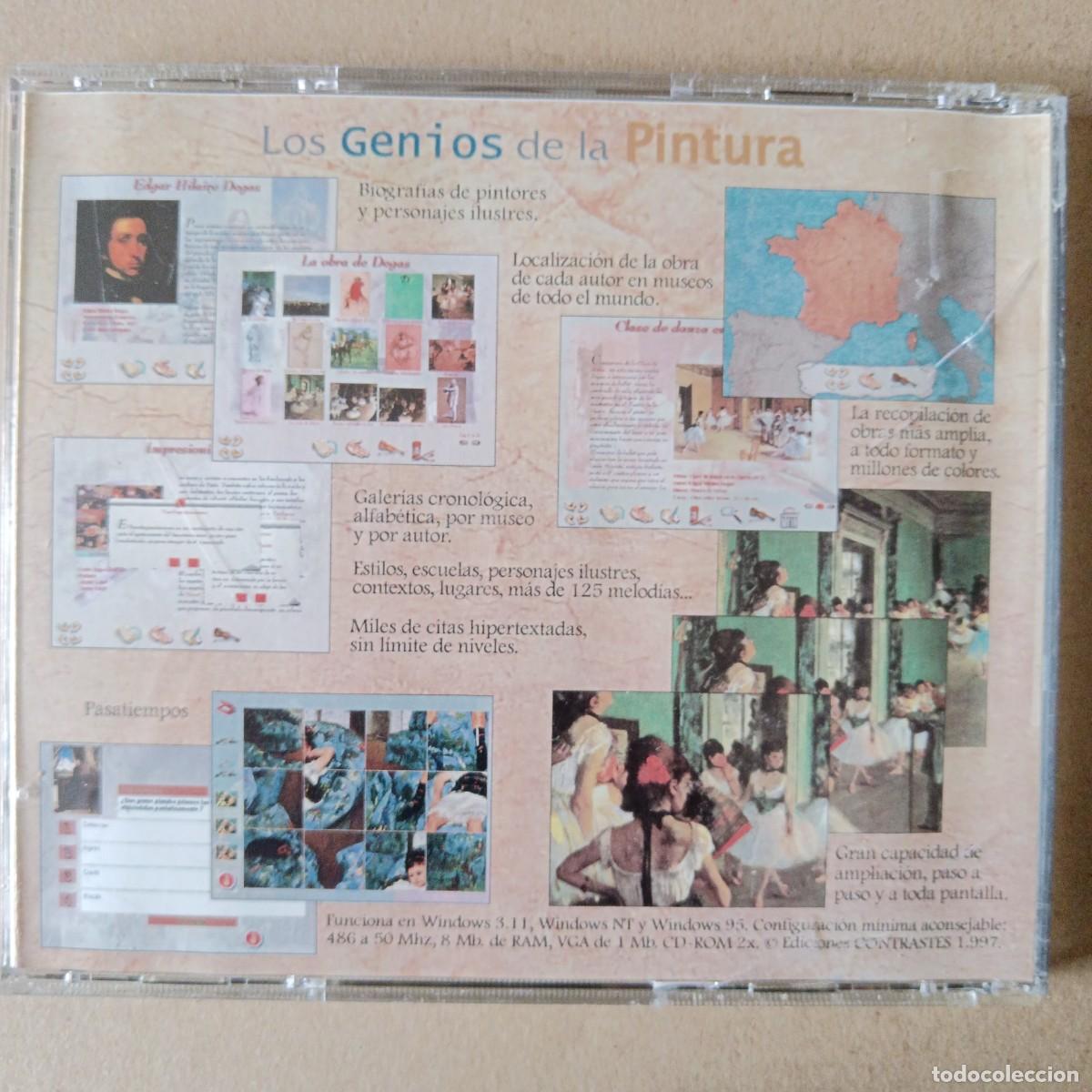 Arte: Leonardo / Durero. Los genios de la Pintura. Cd-rom - Foto 2