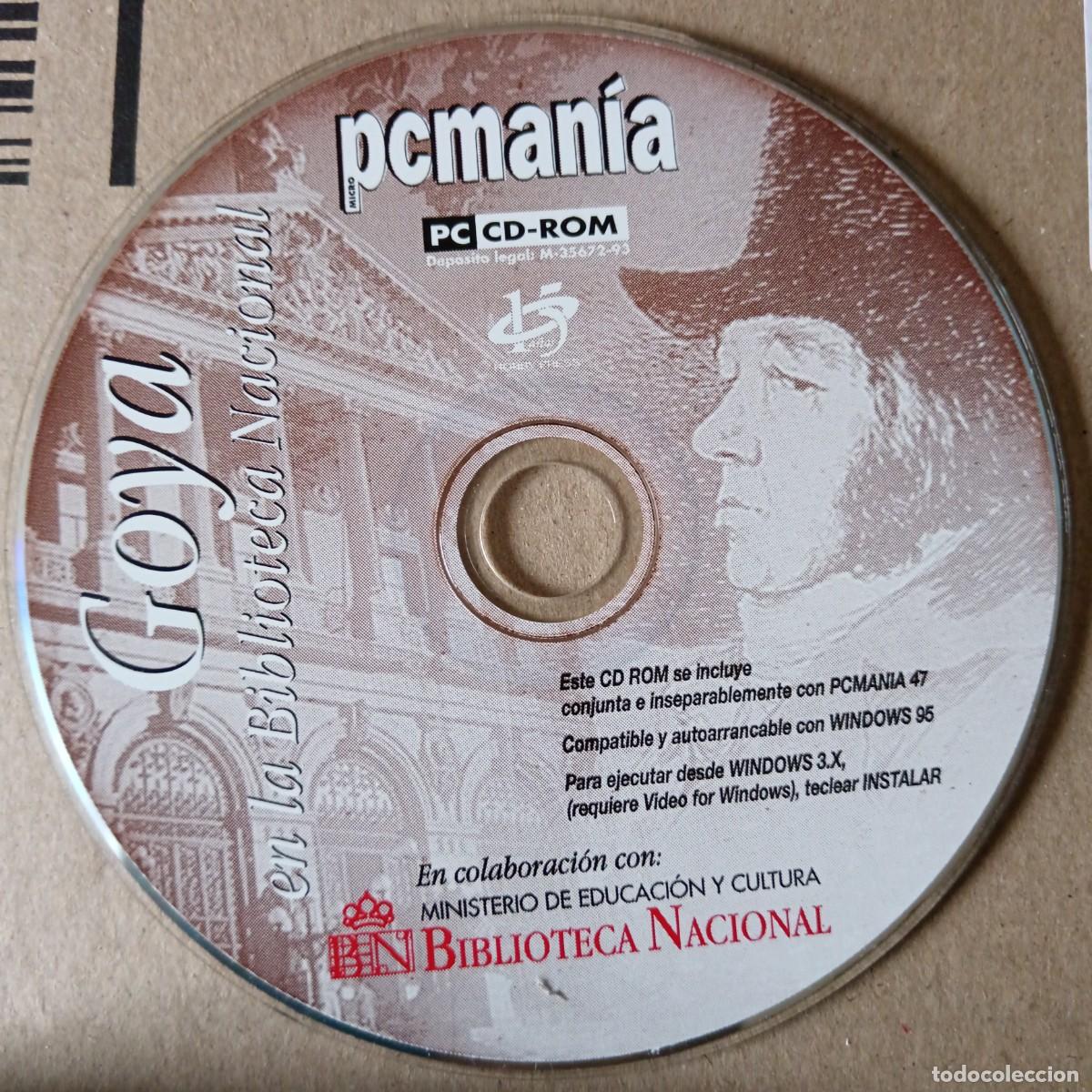 Arte: Goya en la Biblioteca Nacional. Cd-rom - Foto 1