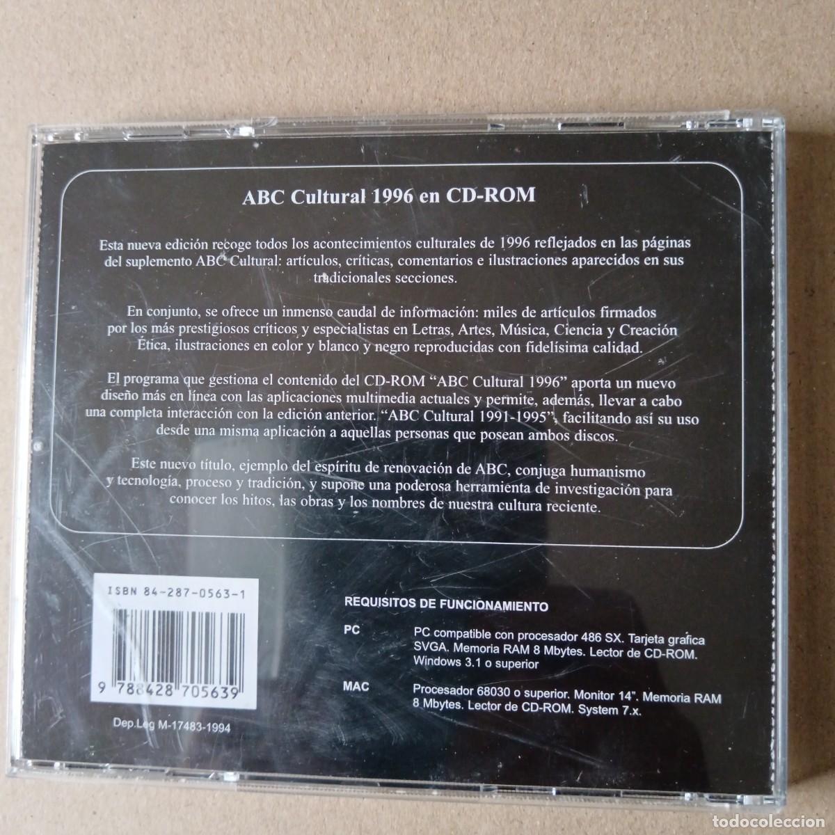 Arte: ABC Cultural 1996 (precintado) cd-rom - Foto 2