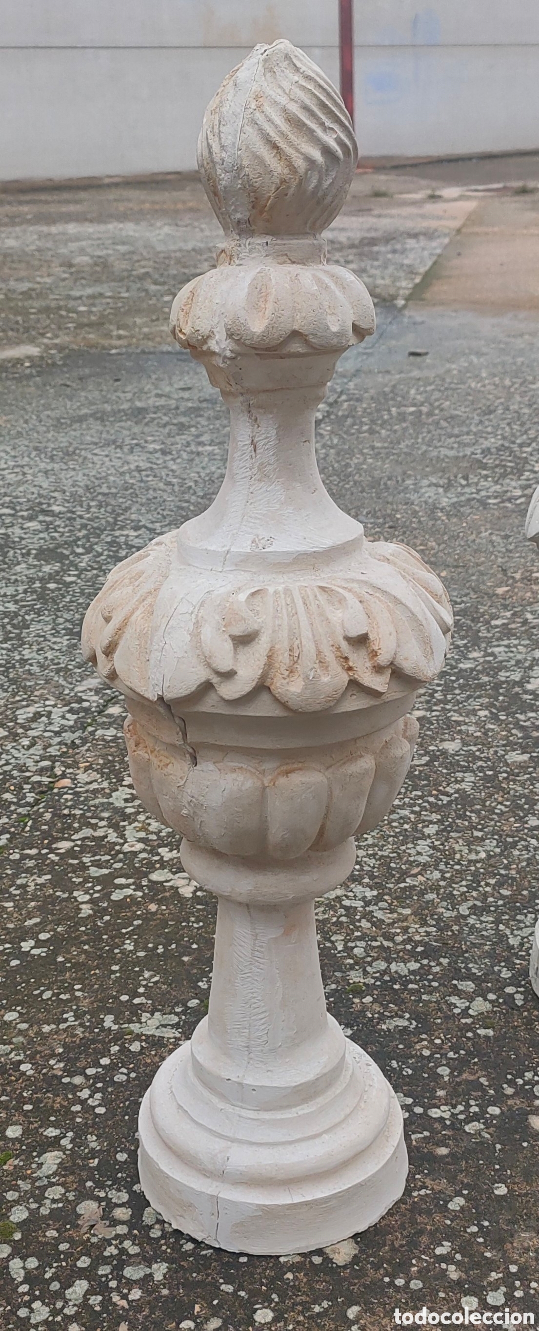Arte: 4 &aacute;nforas de pasta-madera - Foto 3