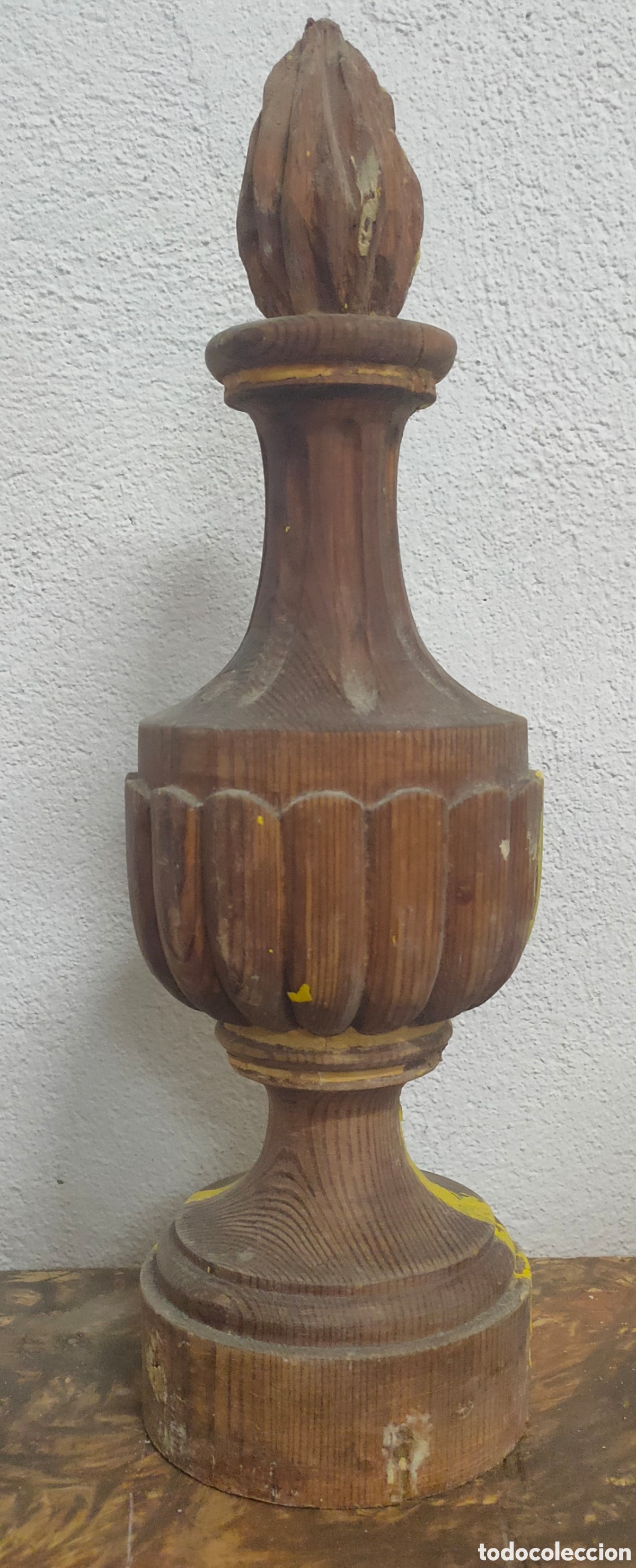 Arte: &Aacute;nfora de madera - Foto 1