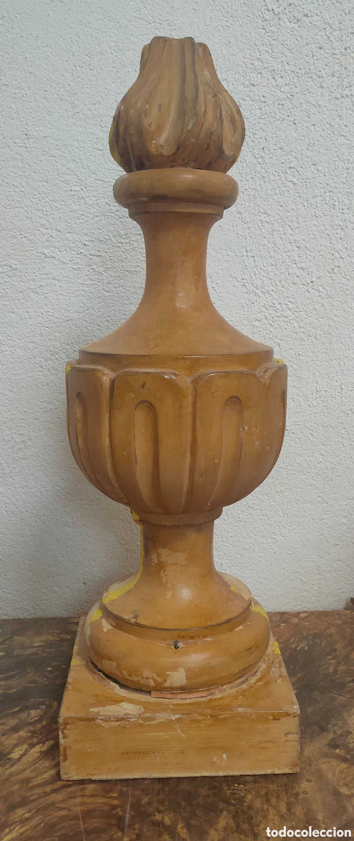Arte: &Aacute;nfora de madera - Foto 1