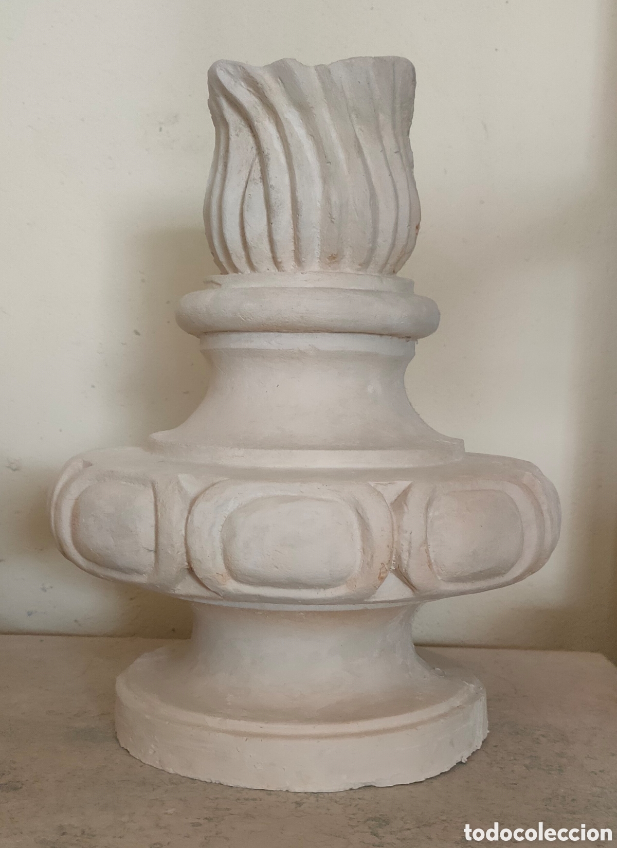 Arte: 2 &aacute;nforas de pasta-madera - Foto 2