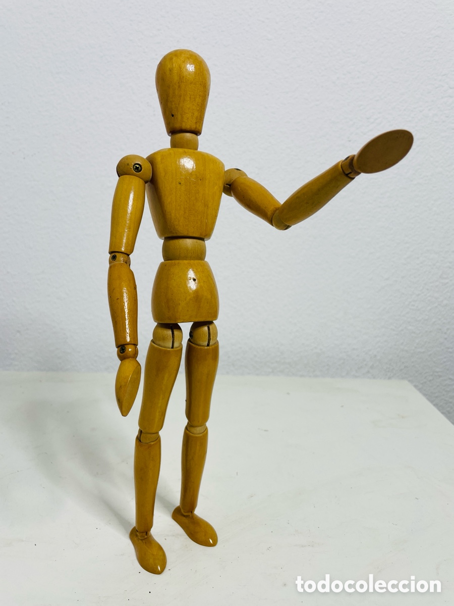 Arte: Maniqu&iacute; madera 30 cm - Foto 2
