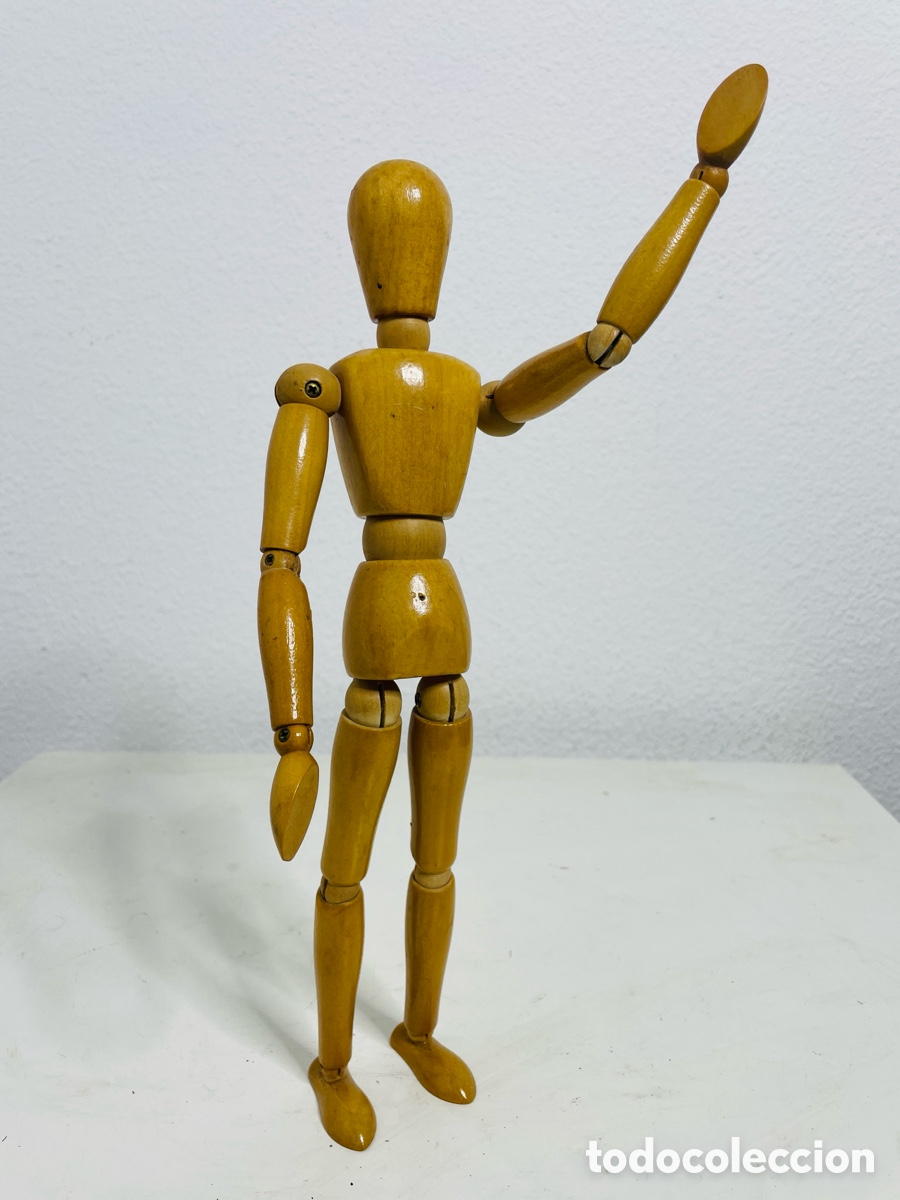 Arte: Maniqu&iacute; madera 30 cm - Foto 3
