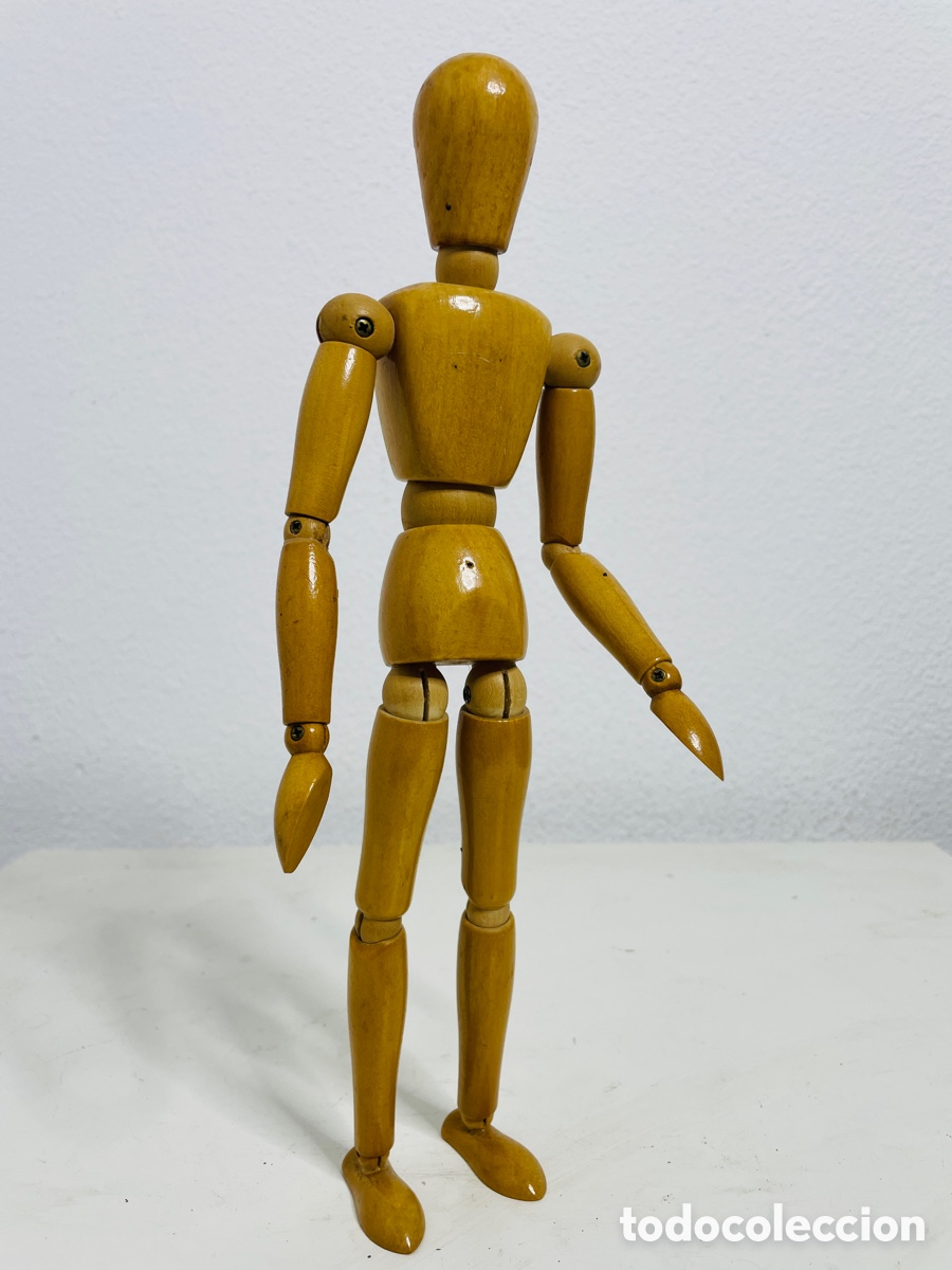 Arte: Maniqu&iacute; madera 30 cm - Foto 1