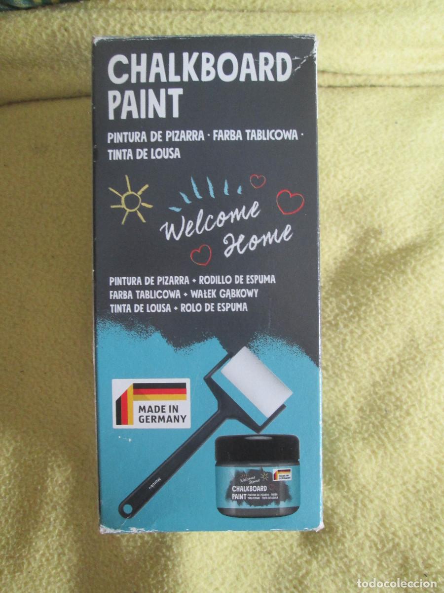 Arte: Pintura de pizarra con rodillo - Foto 1