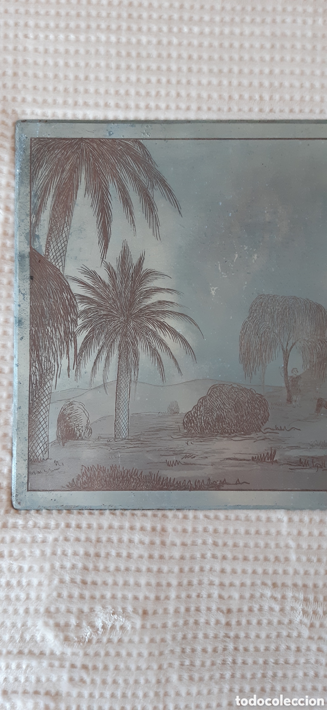 Arte: Plancha de zinc grabada. - Foto 3